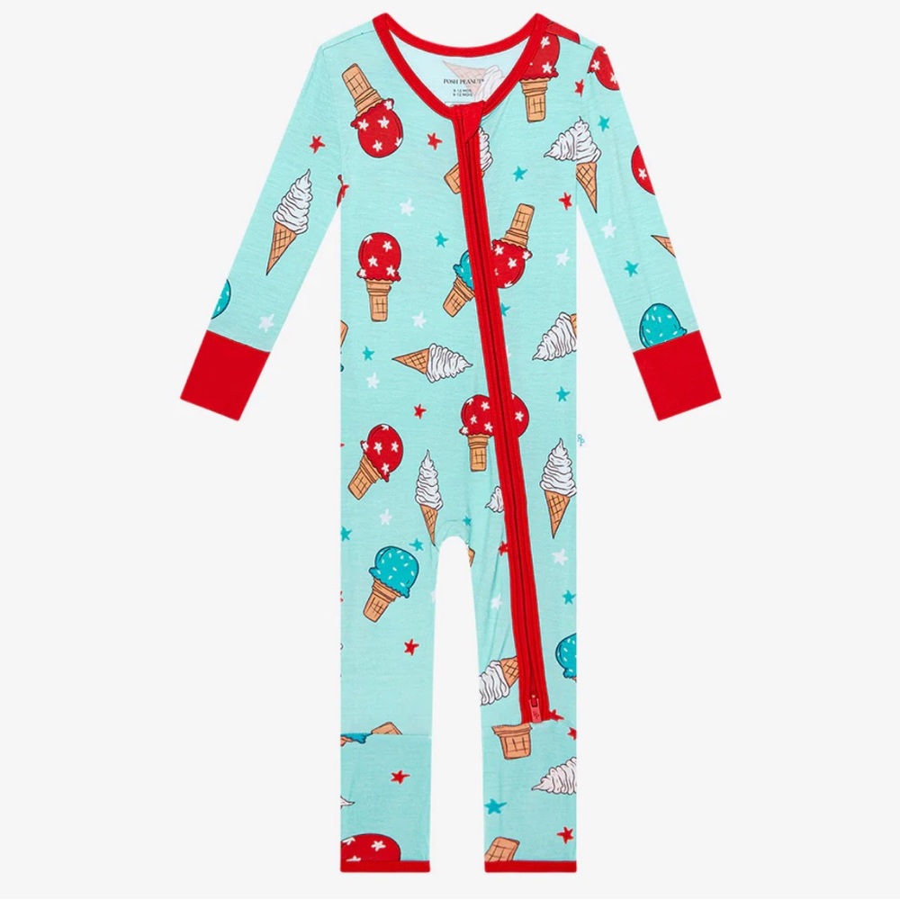 Posh Peanut Happy Fourth Convertible One Piece